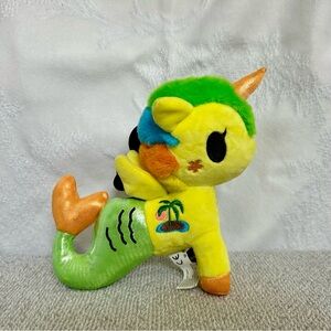 NWT tokidoki Mermicorno “Tropica” 9.5” Plush